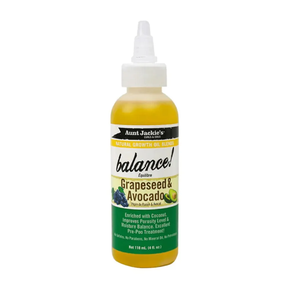Aunt Jackie´s Natural Oils Balance Grapeseed and Avocado 118ml