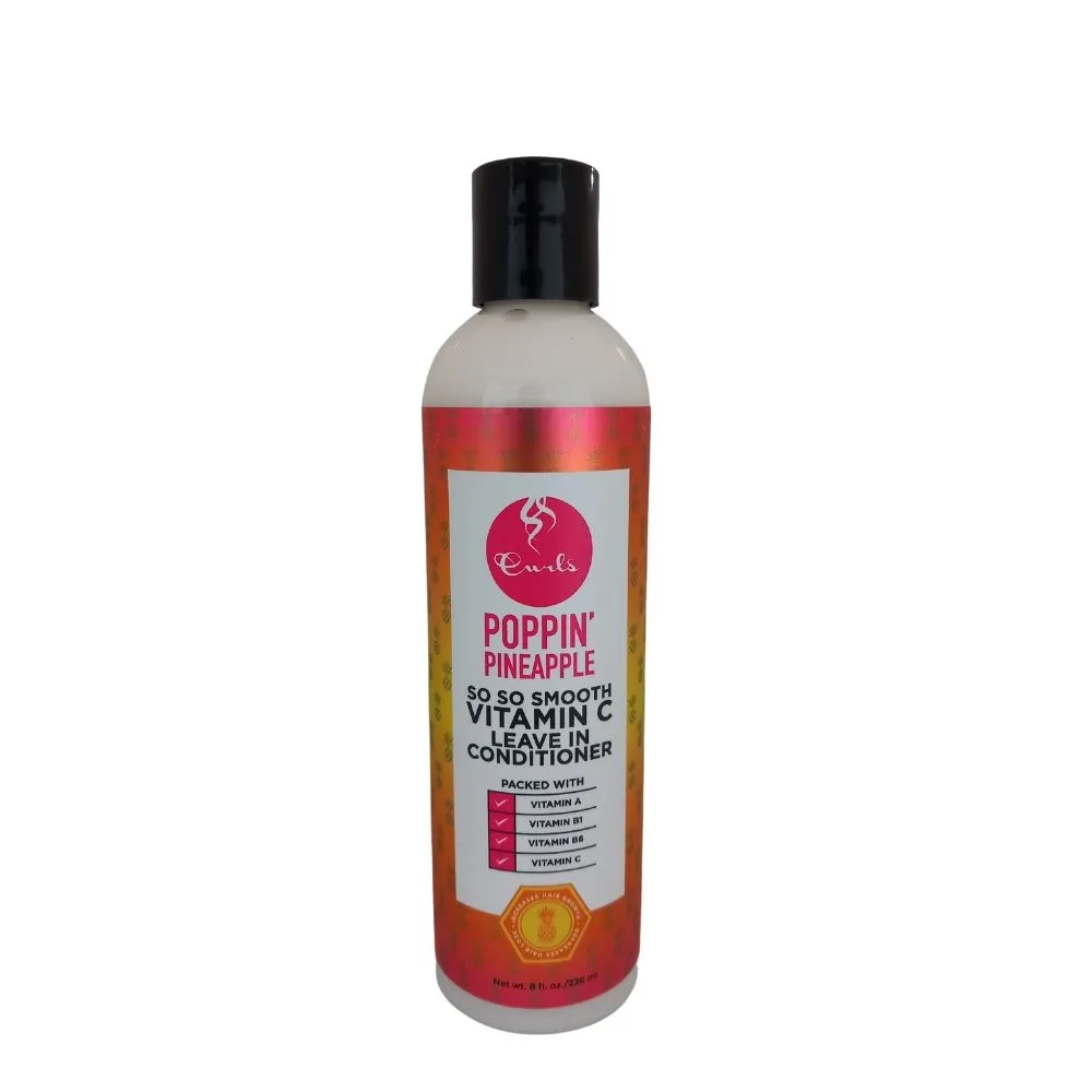 Curls Poppin Pineaple So So Smooth Vitamin C Leave In Conditioner 236ml