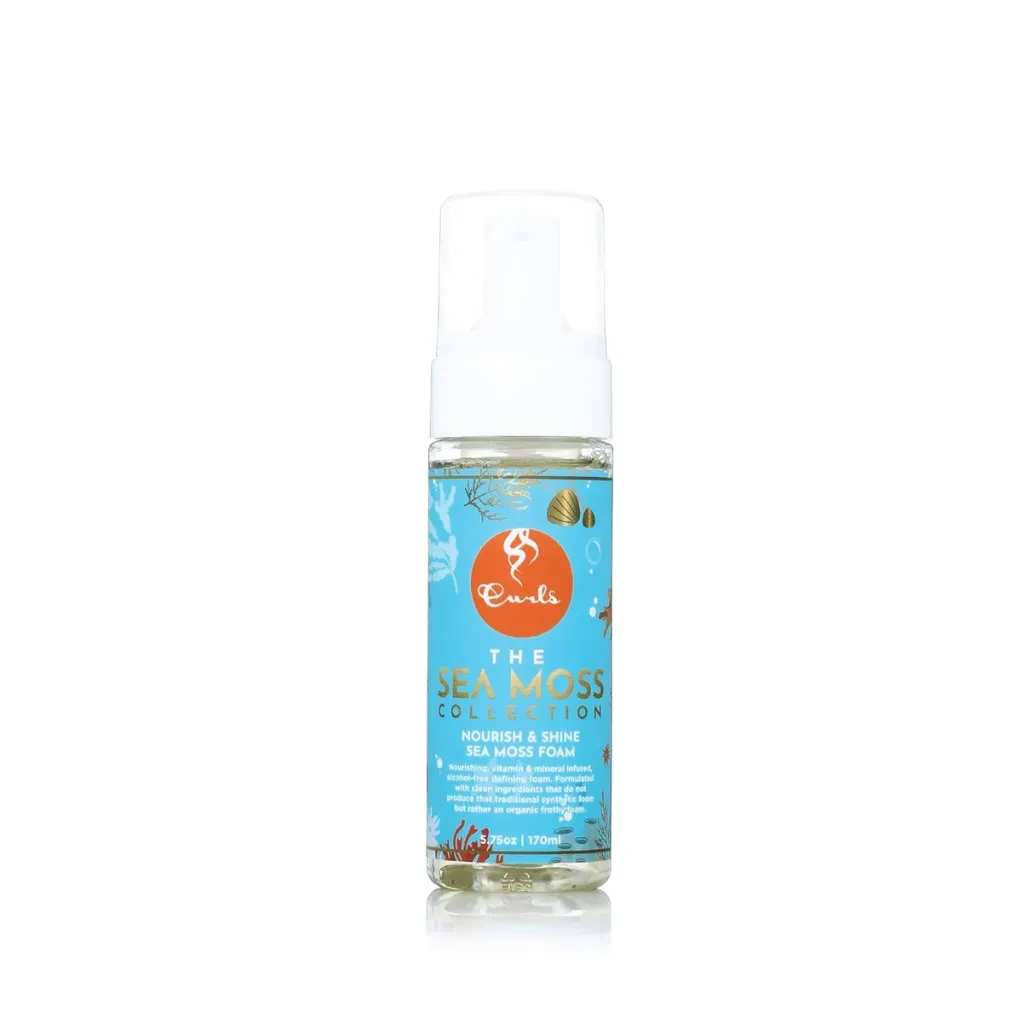 Curls Sea Moss Nourish and Shine Mousse 170ml