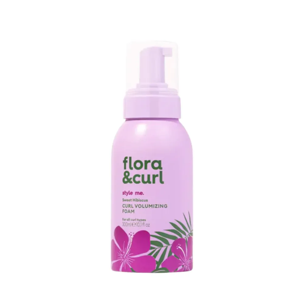 Flora and Curl Sweet Hibiscus Curl Volumizing Foam 300ml