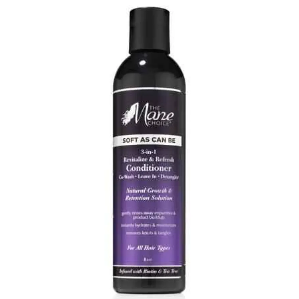 The Mane Choice The Alpha Soft As Can Be Revitalize and Refresh 3-in-1 Co-Wash Leave In Detangler 236ml