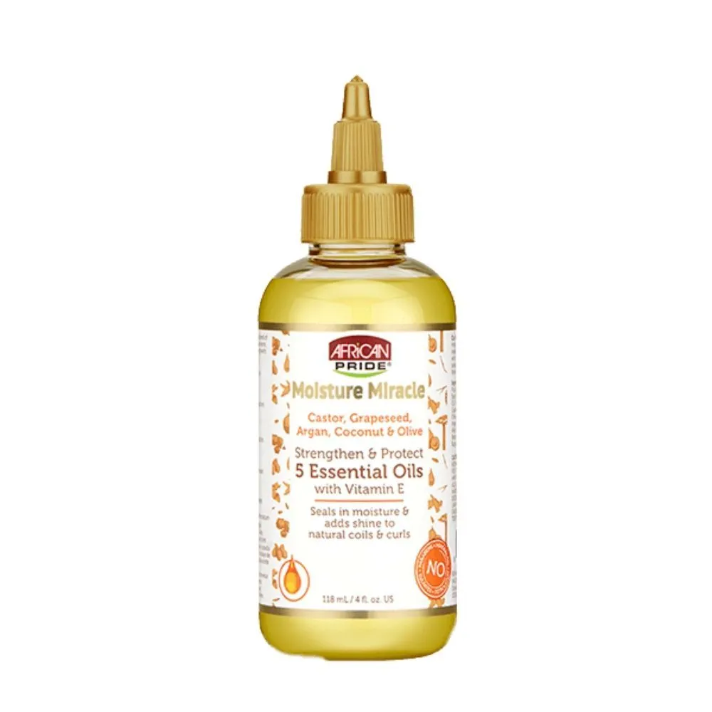 African Pride Moisture Miracle 5 Essential Oil 118ml