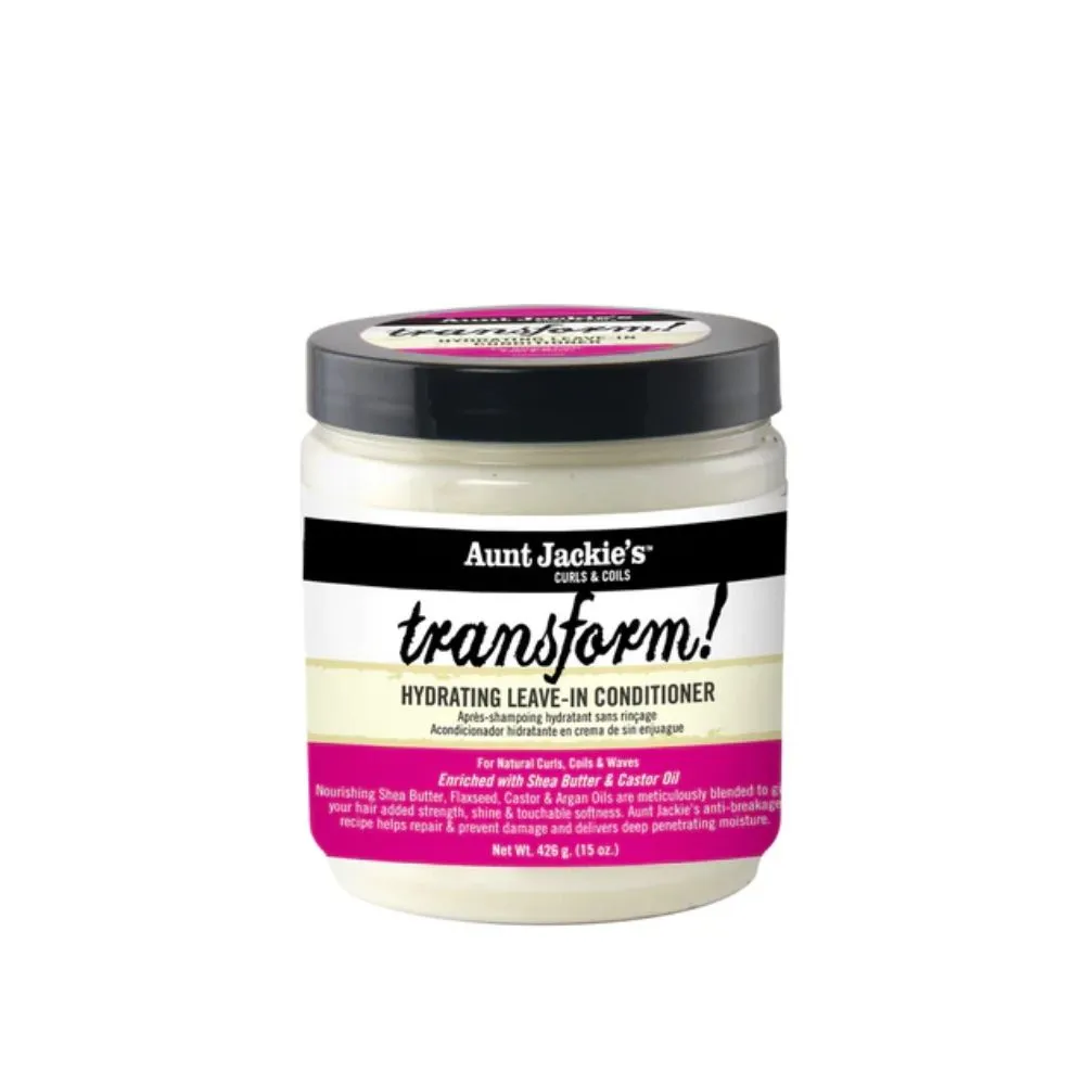Aunt Jackie´s Curls and Coils Transform! Hydrating Leave-in Acondicionador 426g