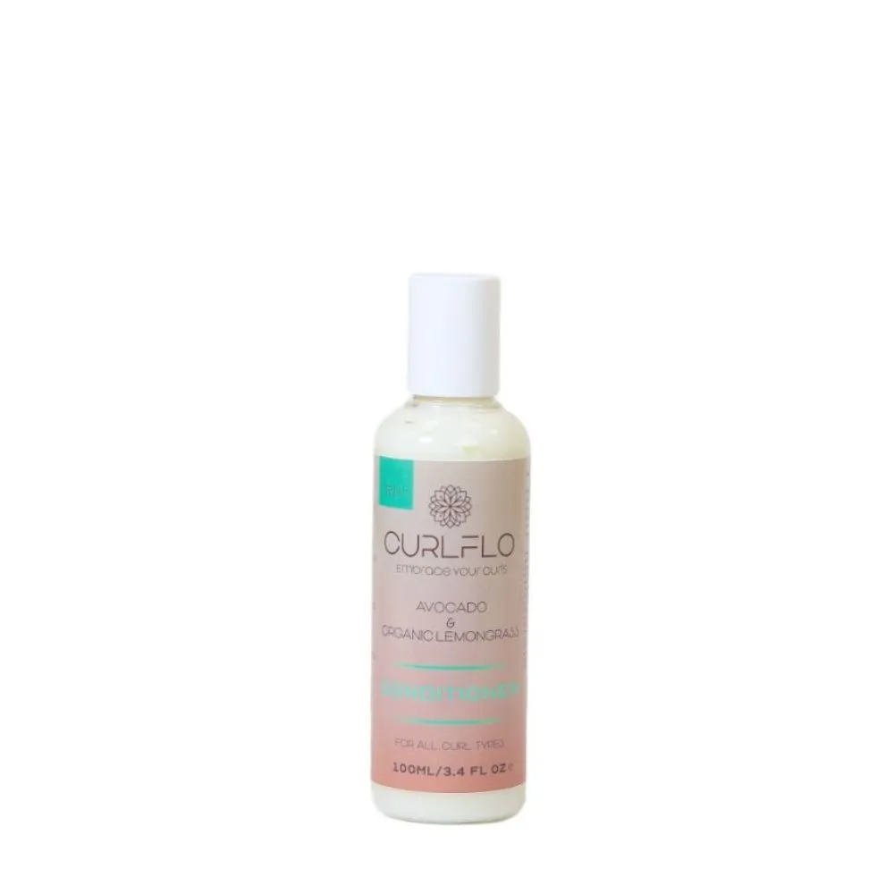 Curl Flo Signature Avocado and Organic Lemongrass Conditioner 100ml