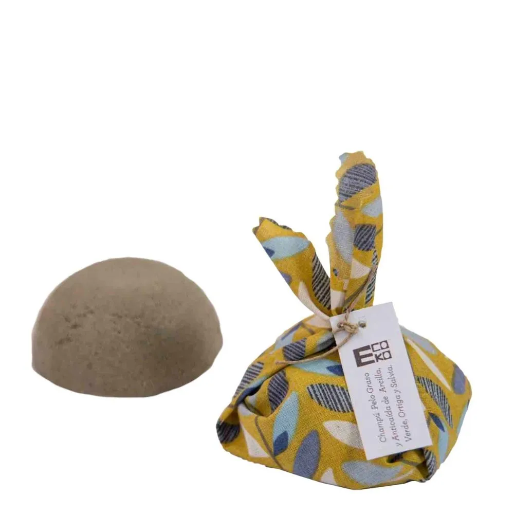 Ecoeko Champú Sólido Cabello Graso-Anticaída 100g