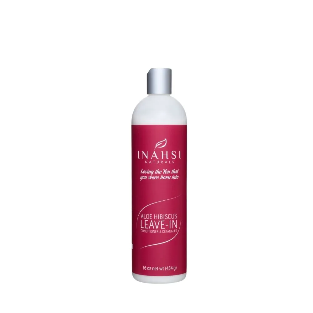 Inahsi Naturals Aloe Hibiscus Leave-In Conditioner and Detangler 454g