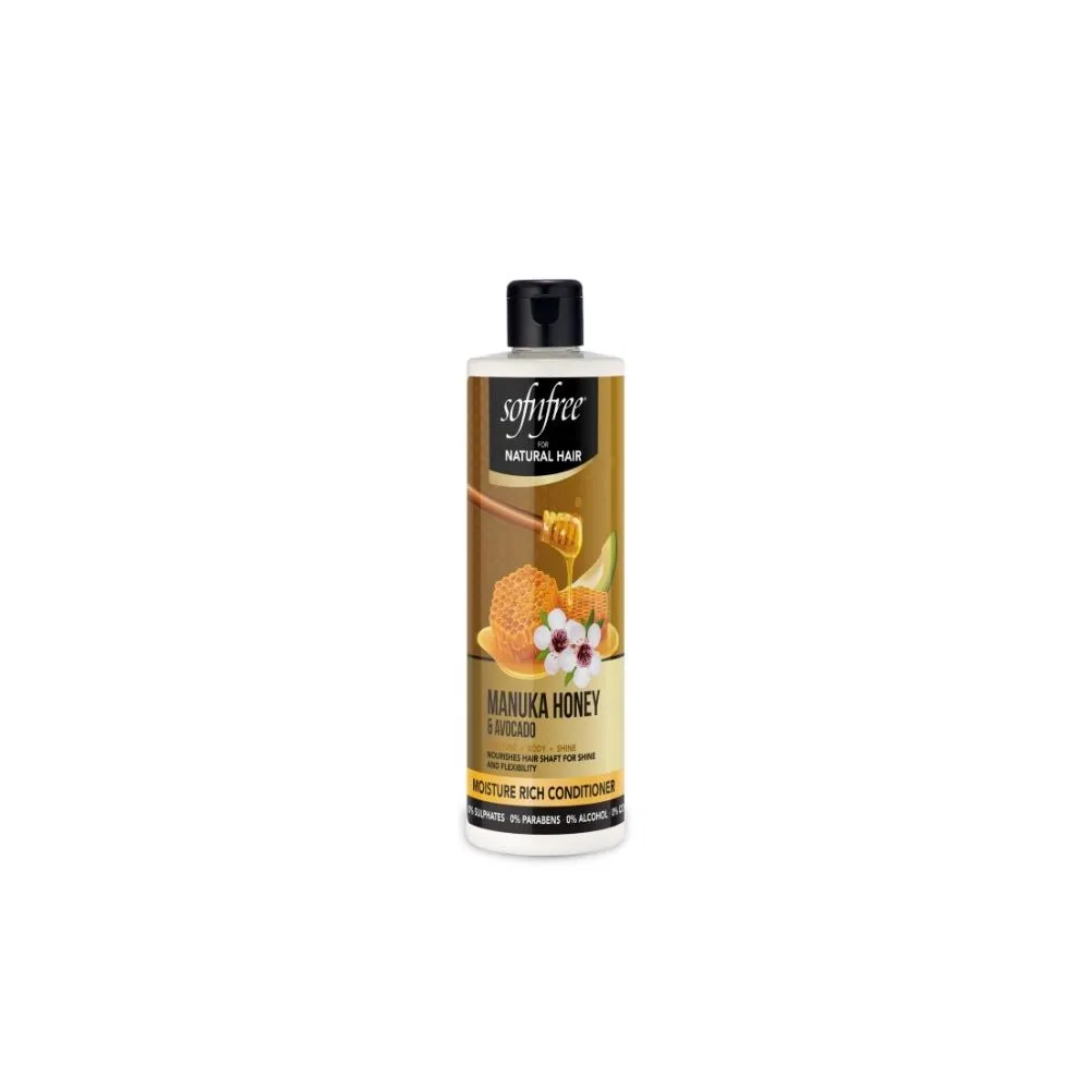 Sofn’Free Moisture Rich Conditioner with Manuka Honey and Avocado 350ml