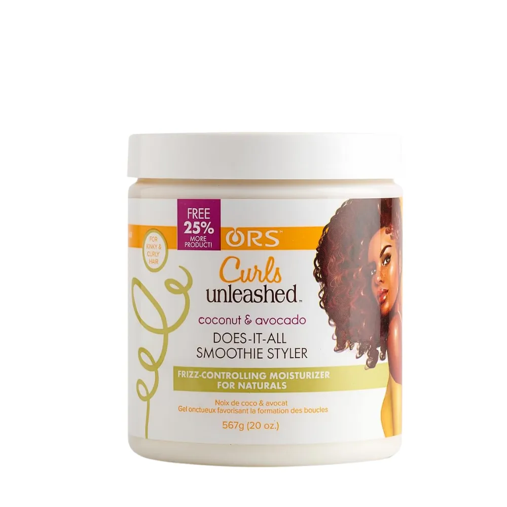 ORS Curls Unleashed Coconut and Avocado Does It All Smoothie Styler 544g