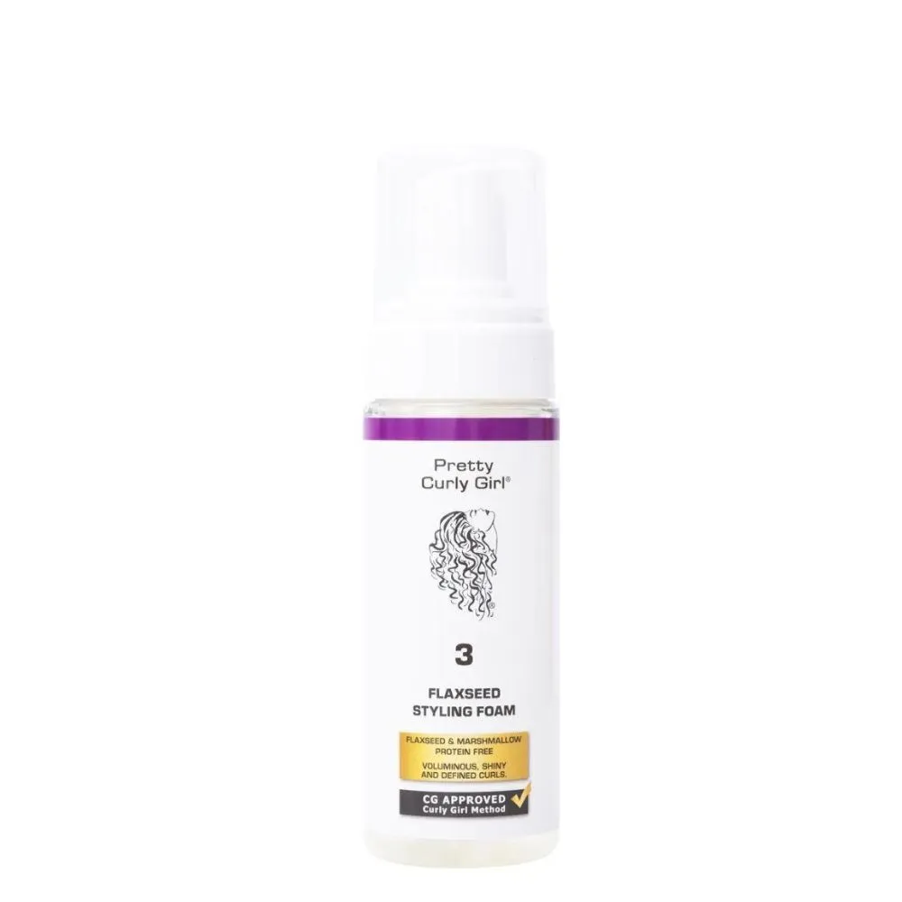 Pretty Curly Girl 3 Flaxseed Styling Foam 150ml