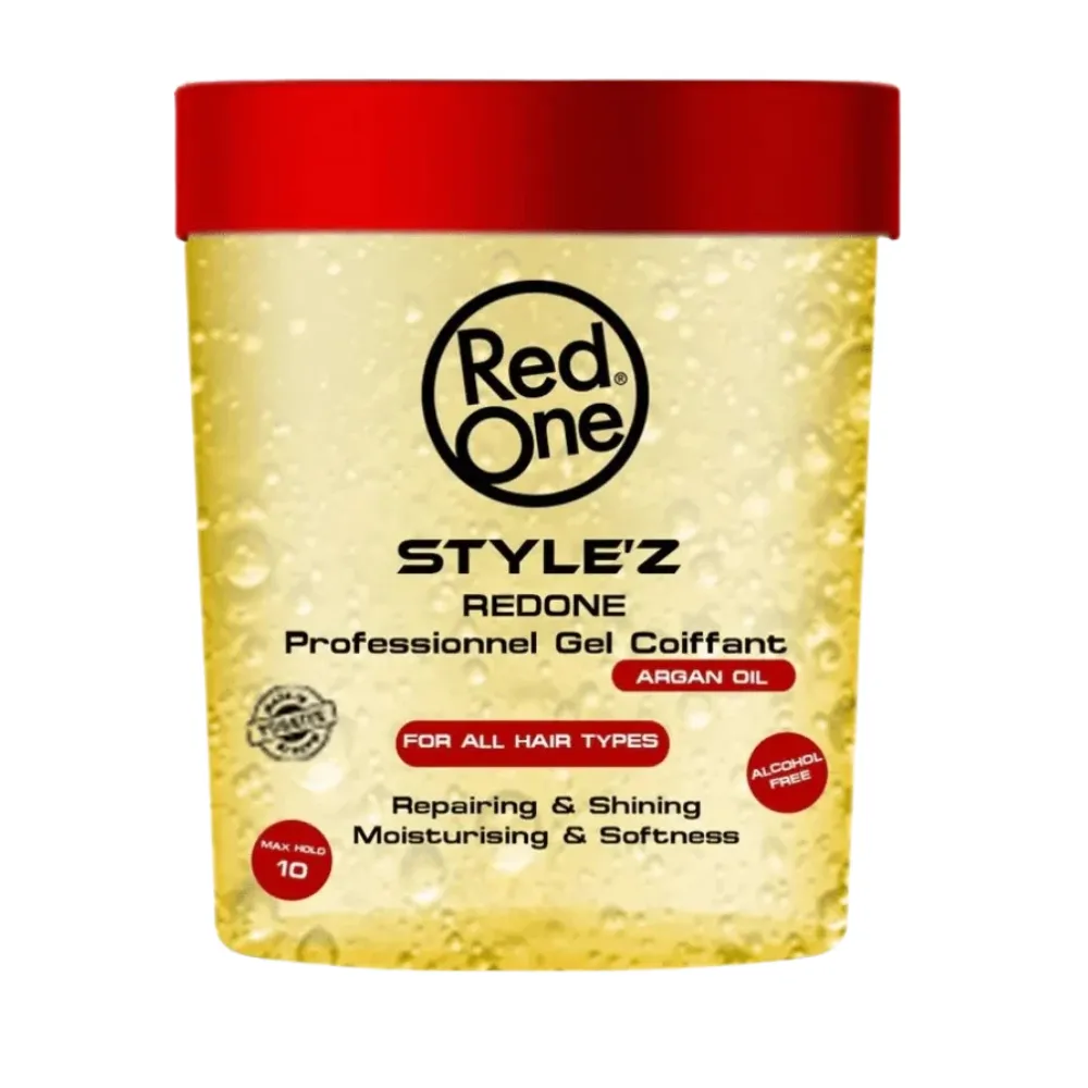 Red One Style’Z Hair Gel Argán Oil 483ml