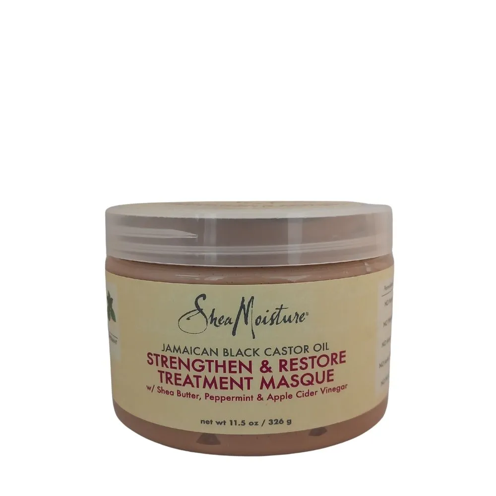 Shea Moisture Jamaican Black Castor Oil Strengthen and Restore Treatment Masque 340g
