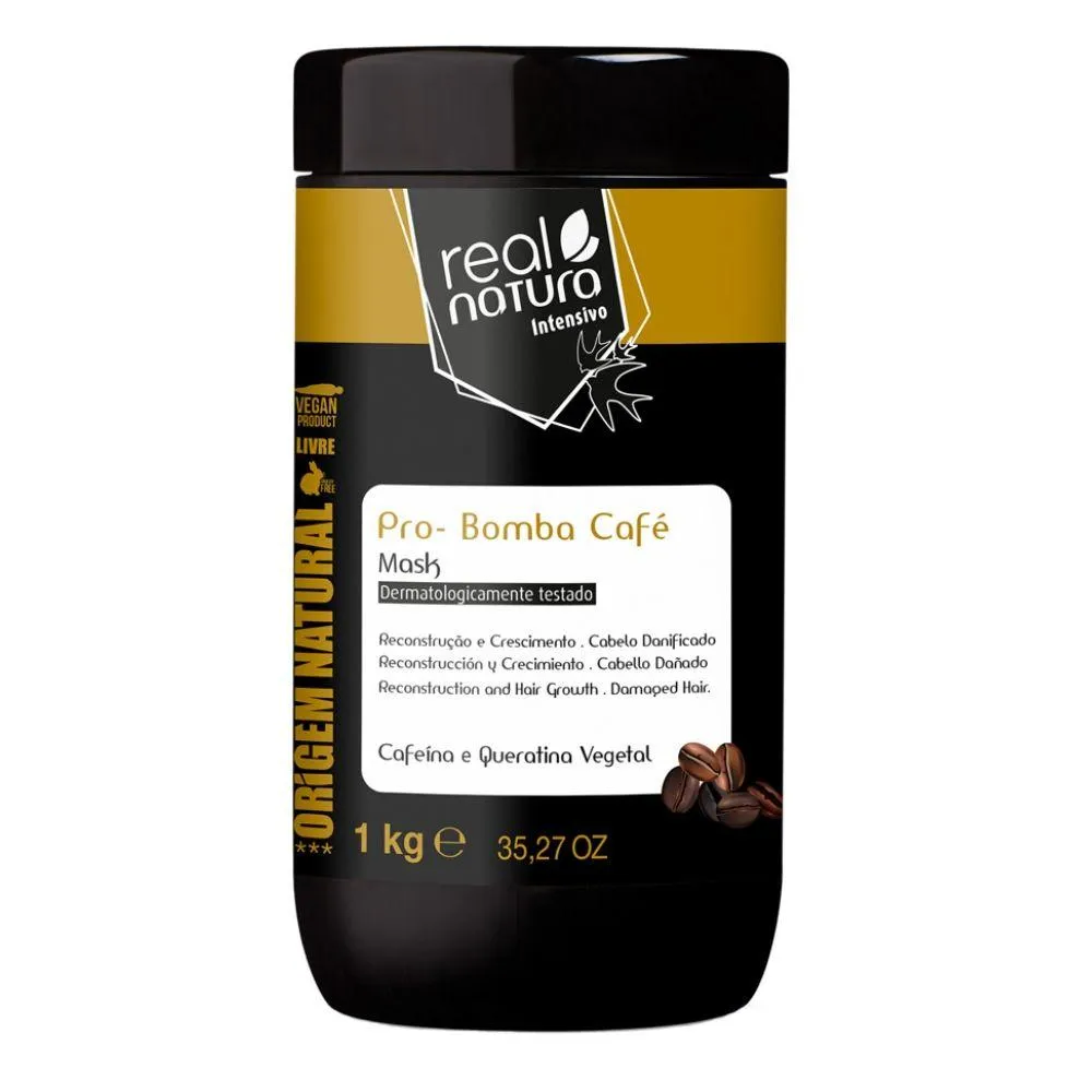 Real Natura PRO-Reparaçáo Bomba Café Mascarilla 1K