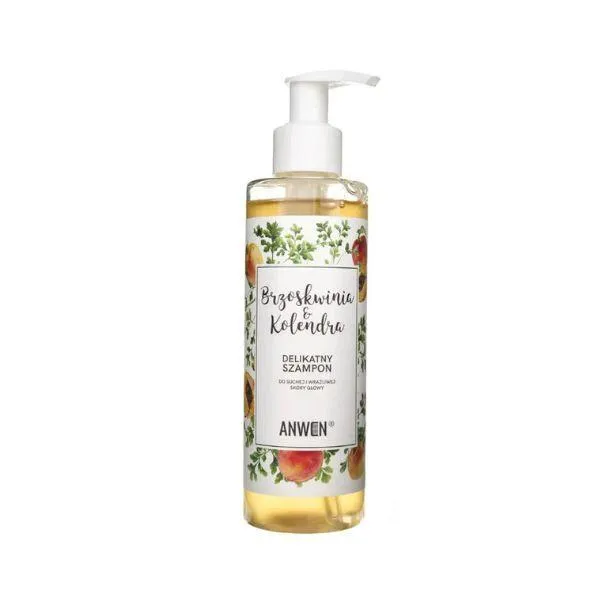 Anwen Champú Peach and Coriander Cuero Cabelludo Seco y Sensible 200ml
