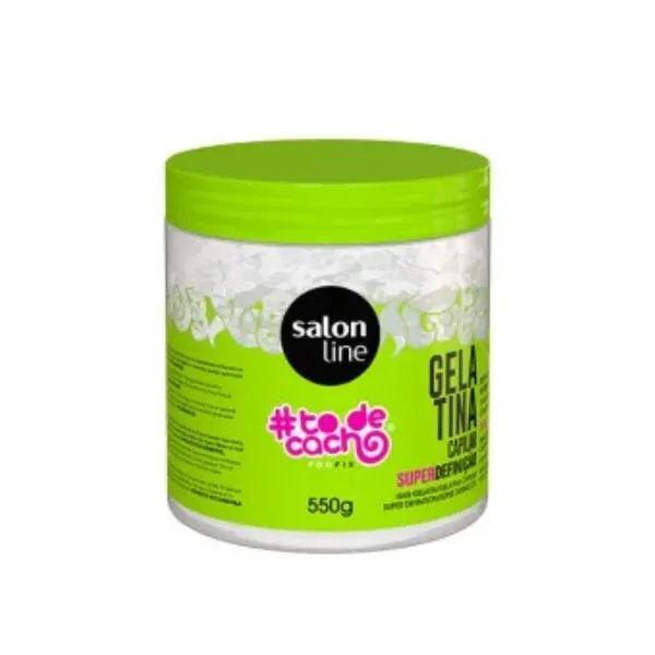 Salon Line To Cacho Gelatina Super Definiçâo 550g