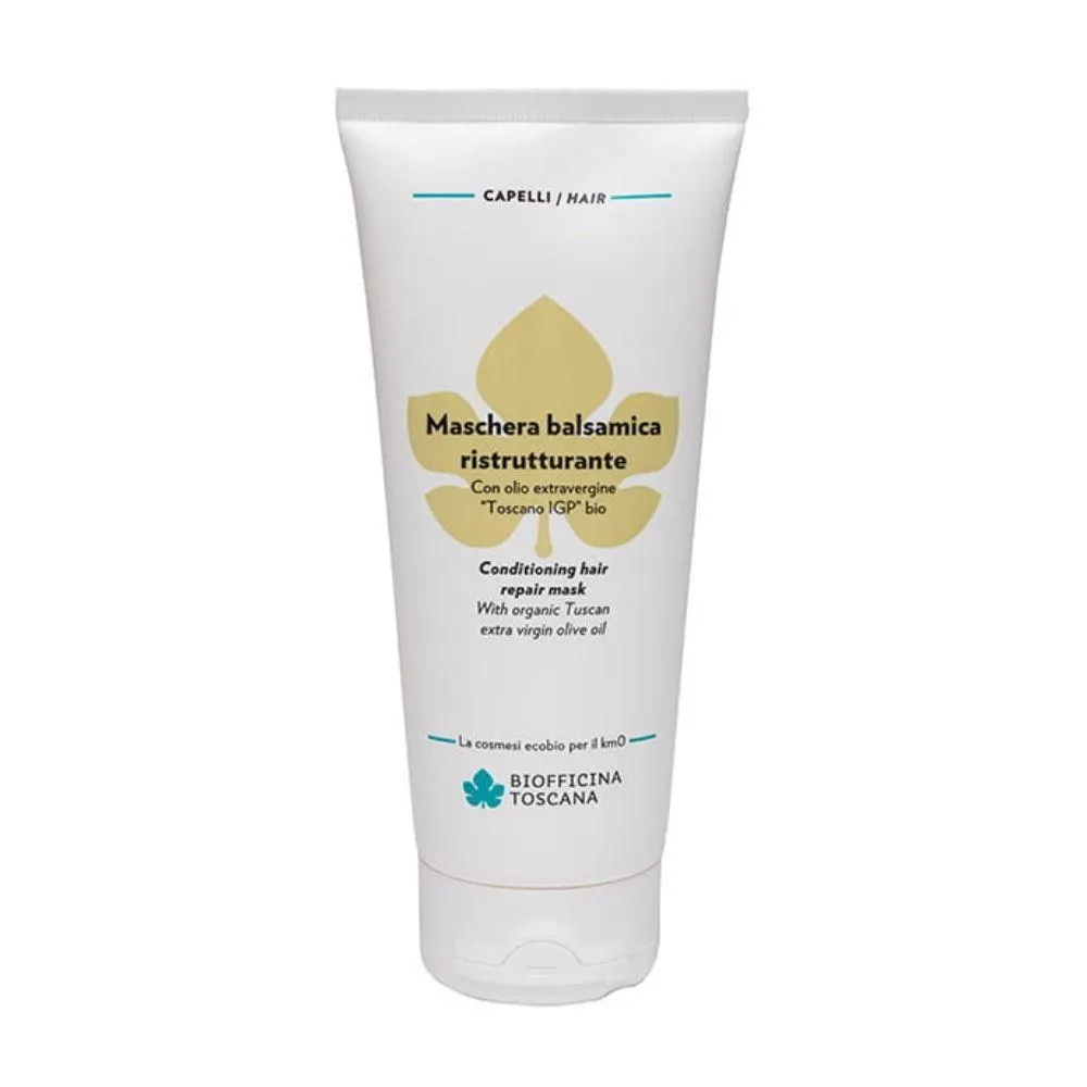Biofficina Toscana Cabello Maschera Balsámica Ristrutturante 200ml