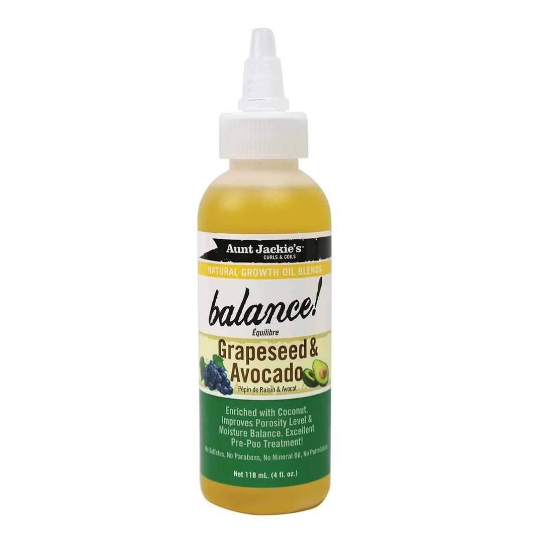 Aunt Jackie’s Balance! Grapeseed & Avocado Oil 118ml