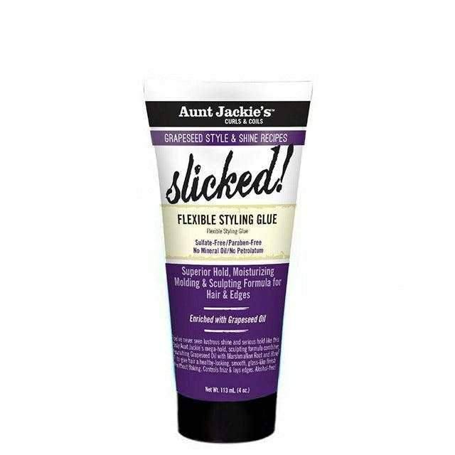 Aunt Jackie’s Grapeseed Slicked! Flexible Styling Glue 113ml
